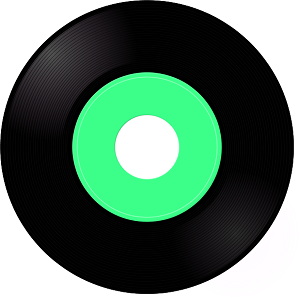 Iamge of a vinyl record