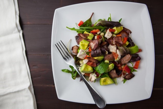 Image of a plate of salad.